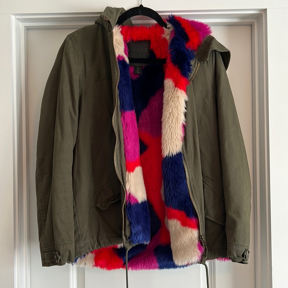 Fur Lined Jacket - image 1